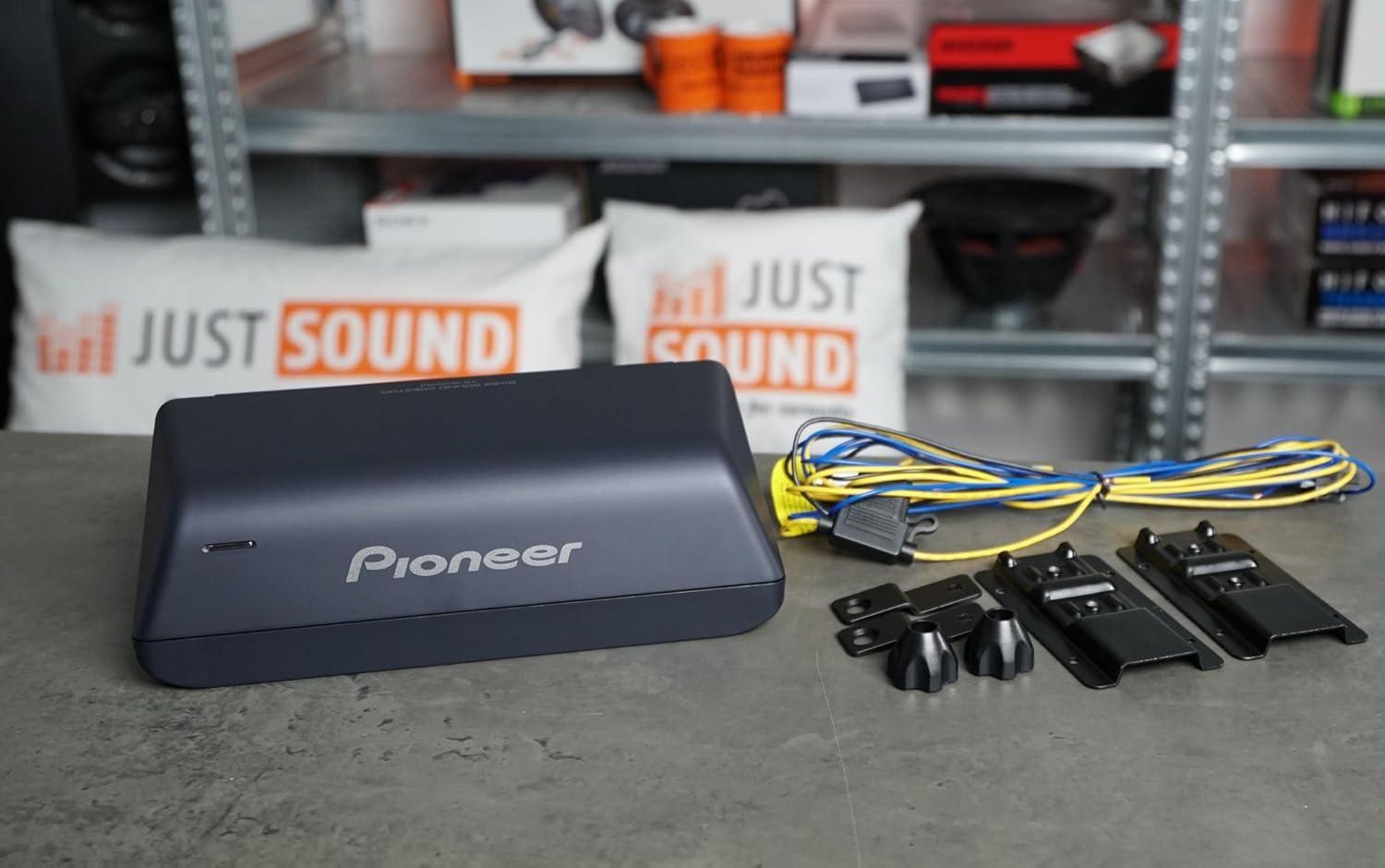 imagePioneer TSWX140DA 8 x 514 Compact Active Subwoofer with Built in Amplifier 170 Watts Max Power EV Optimized Sub 3 Listening Modes Deep Dynamic and Natural for Enhanced Car Audio658 x 318 160W