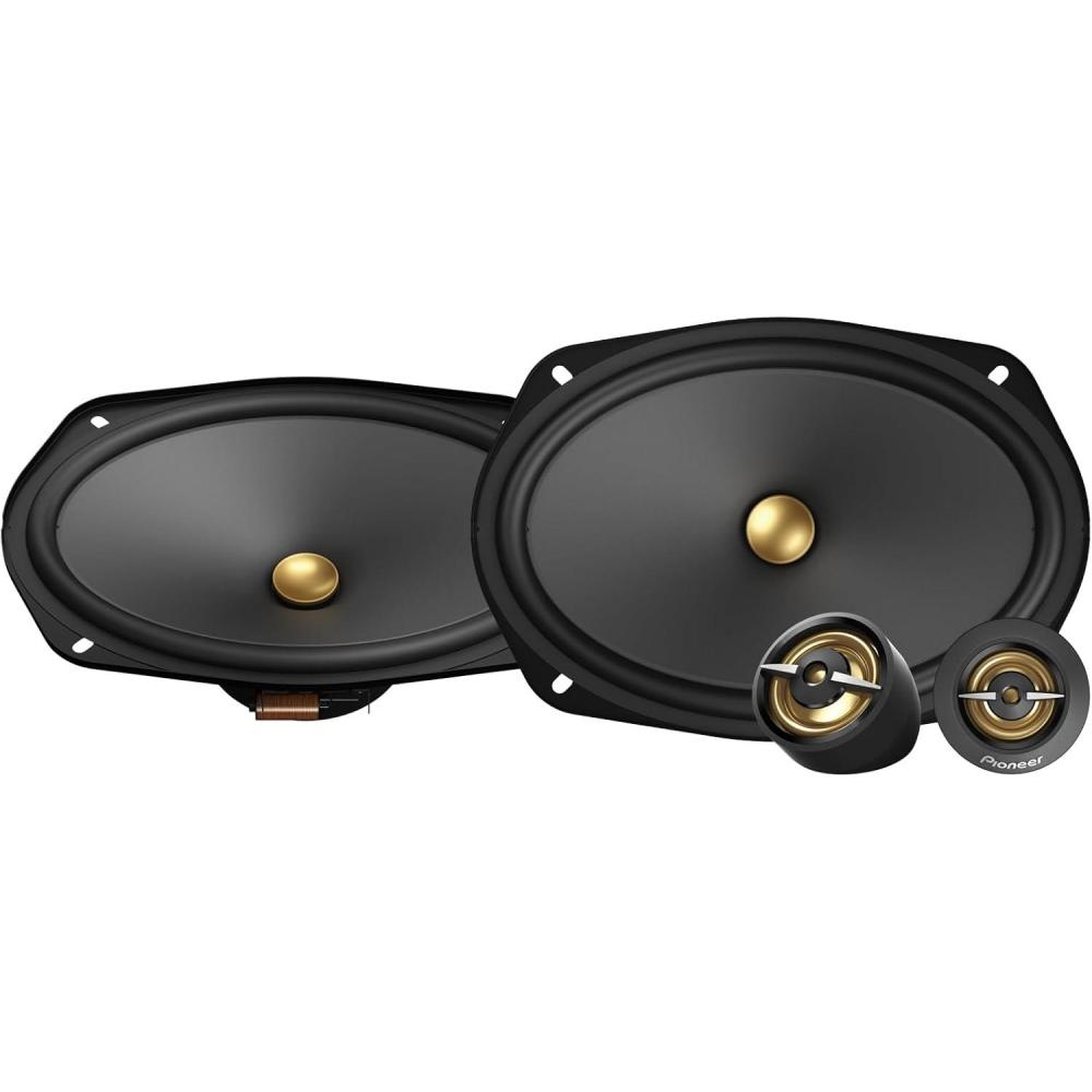imagePIONEER GSeries TSG6930F 6 x 9 3Way Speakers Pair 400W Max Balanced Sound Smooth Treble Great Stock Replacement HighEfficiency Speaker Designed for OEM Power6 x 9 Component 450W