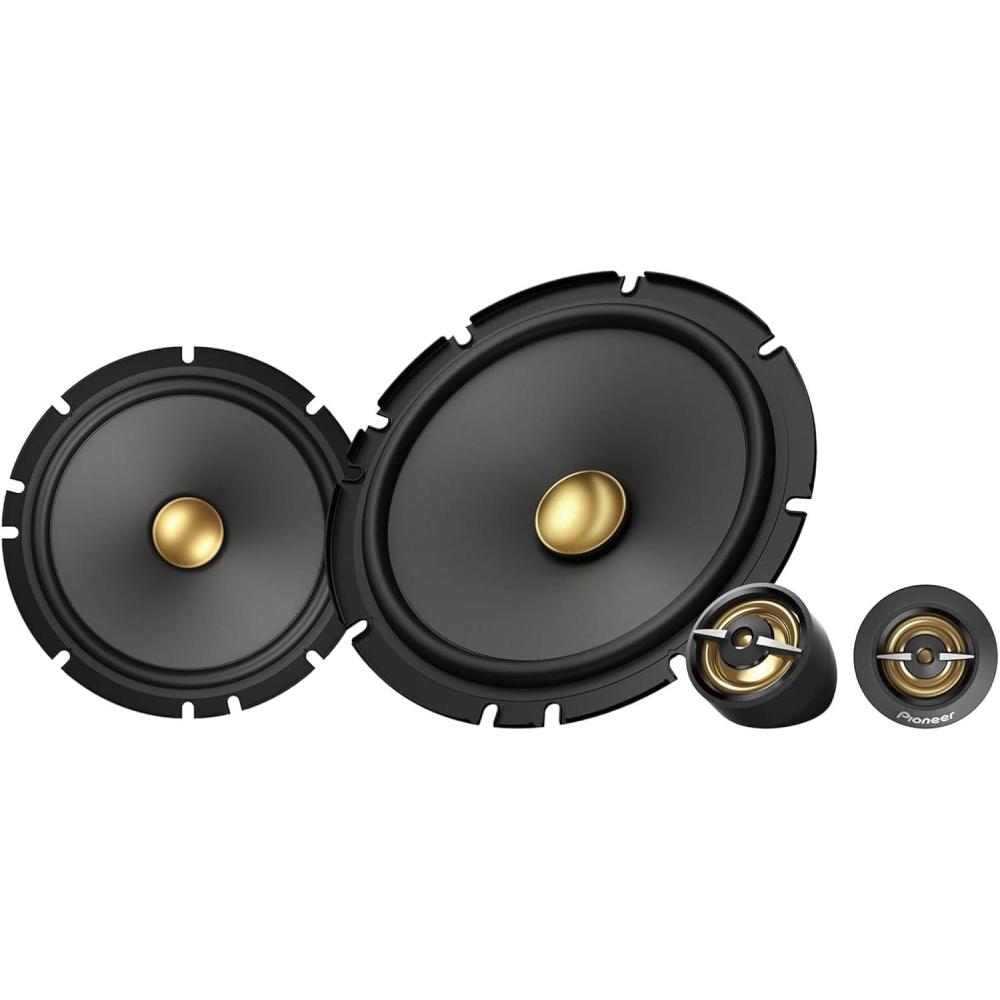 imagePioneer FSeries TSF1634R 65 2Way Speakers Pair  200W Max Balanced Sound  Smooth Treble Great Stock Replacement HighEfficiency Speaker Designed for OEM Power65 Component  350W