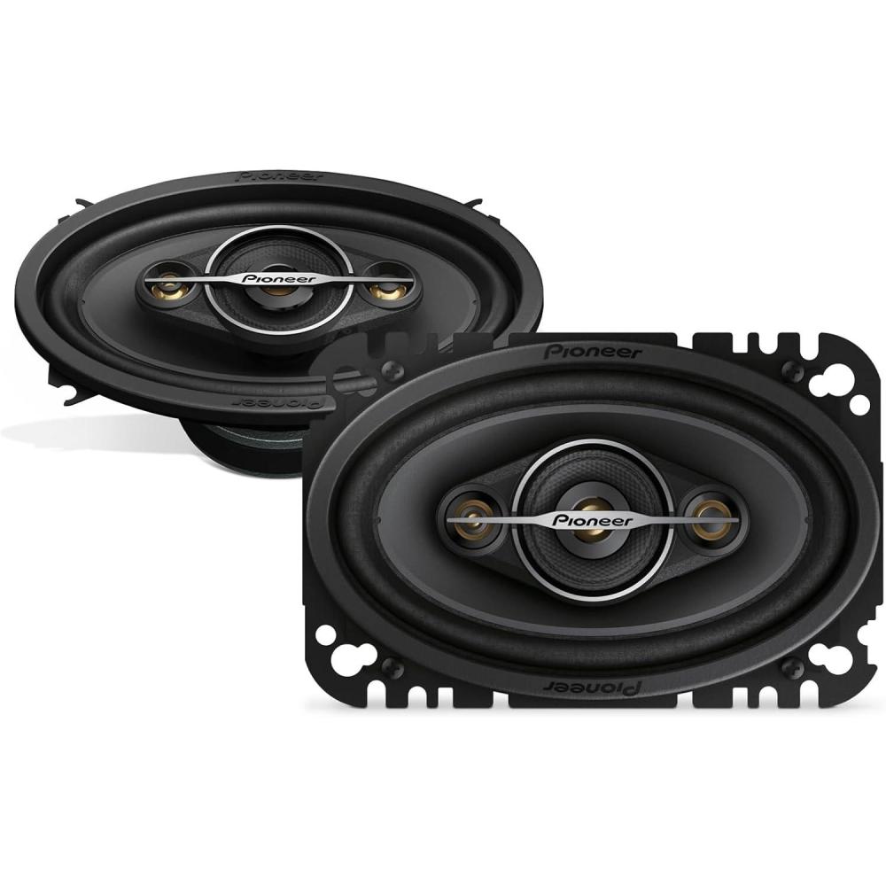 imagePioneer GSeries TSG4620S 4 x 6 2Way Speakers Pair 210W Max Balanced Sound Smooth Treble Great Stock Replacement HighEfficiency Speaker Designed for OEM Power4 x 6 Coaxial 210W