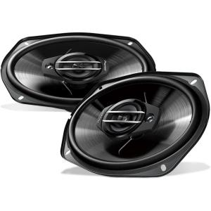 PIONEER G-Series TS-G6930F 6” x 9” 3-Way Speakers (Pair) – 400W Max, Balanced Sound + Smooth Treble, Great Stock Replacement, High-Efficiency Speaker Designed for OEM Power(6″ x 9″ Coaxial – 400W)