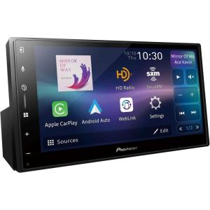 Pioneer DMH-W3050NEX 6.8″ Capacitive Touchscreen, Double Din – Wireless & Wired Apple CarPlay & Android Auto, Bluetooth, Backup Camera, Maestro, FLAC, HD Radio, Hi-Volt RCA(DMH-W3050NEX)