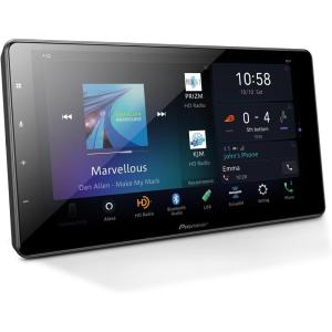 Pioneer DMH-WC6600NEX 9″ Capacitive Touchscreen, Modular Chassis – Wireless & Wired Apple CarPlay & Android Auto, Amazon Alexa, Bluetooth, HD Radio, FLAC, Backup Camera, Hi-Volt RCA