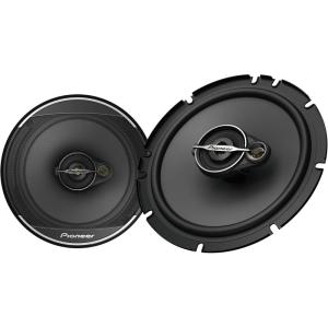 Pioneer F-Series TS-F1634R 6.5” 2-Way Speakers (Pair) – 200W Max, Balanced Sound + Smooth Treble, Great Stock Replacement, High-Efficiency Speaker Designed for OEM Power(6.5″ Coaxial – 320W)