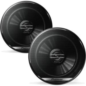 Pioneer F-Series TS-F1634R 6.5” 2-Way Speakers (Pair) – 200W Max, Balanced Sound + Smooth Treble, Great Stock Replacement, High-Efficiency Speaker Designed for OEM Power(6.5″ Coaxial – 300W)