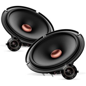 Pioneer F-Series TS-F1634R 6.5” 2-Way Speakers (Pair) – 200W Max, Balanced Sound + Smooth Treble, Great Stock Replacement, High-Efficiency Speaker Designed for OEM Power(6.5″ Component – 270W)
