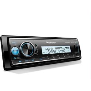 Pioneer MVH-S230BT 1-Din Digital Media Receiver – Bluetooth, USB, 50W x 4 Output, AM/FM Radio, iPhone/Android Compatible, Front/SW (Mono) Selectable RCA Output(MVH-MS512BS)