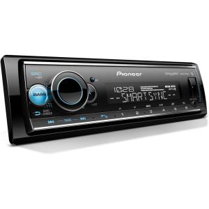 Pioneer MVH-S230BT 1-Din Digital Media Receiver – Bluetooth, USB, 50W x 4 Output, AM/FM Radio, iPhone/Android Compatible, Front/SW (Mono) Selectable RCA Output(MVH-S522BS)