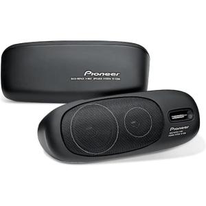Pioneer TS-X210 4” 3-Way Surface Mount Speakers (Pair) – 120W Max, Classic Design Speaker Upgrade(4″ Coaxial – 80W)
