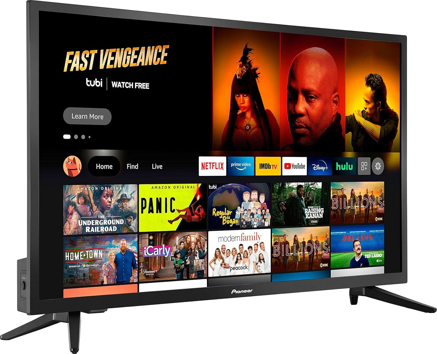 imagePIONEER AllNew 32inch Class LED Smart HD 720p Fire TV PN3245123U 2022 Model