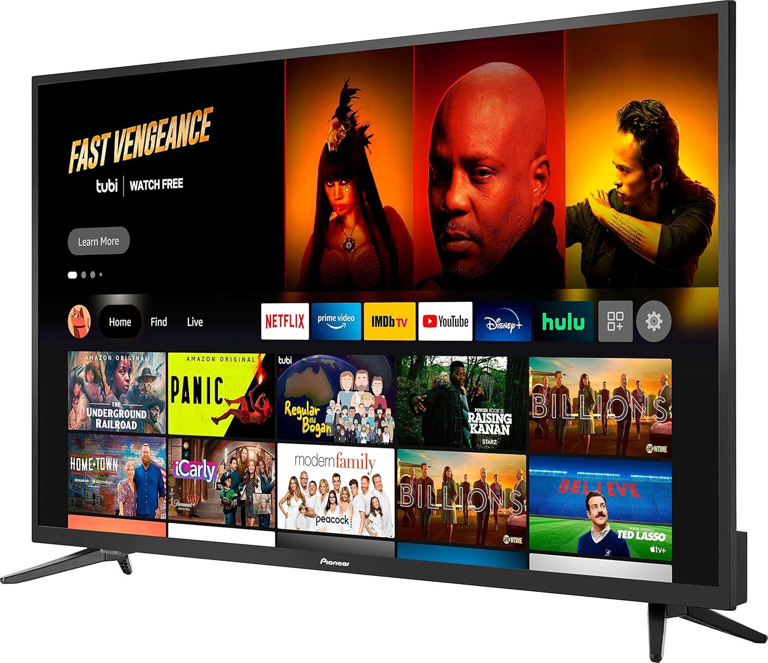 imagePIONEER AllNew 43inch Class LED Smart Full HD 1080p Fire TV PN4365123U 2022 Model