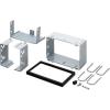 imagePioneer ADTVA133 2 DIN Installation Kit Includes Flush Mount Cage 2 DIN Chassis Brackets and Trim Ring Convenient Installation Fits Most 2 DIN inDash Receiver Products