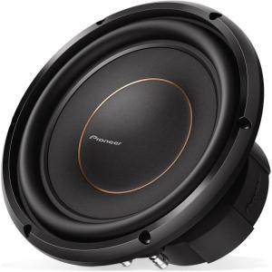 Pioneer A-Series TS-D10D2 10” High Performance Subwoofer – 1300W Max, Dual 2 Ohm Voice Coil for Flexible Wiring, Powerful Bass Output(TS-D12D4 – 12″ – Dual 4 Ohms)