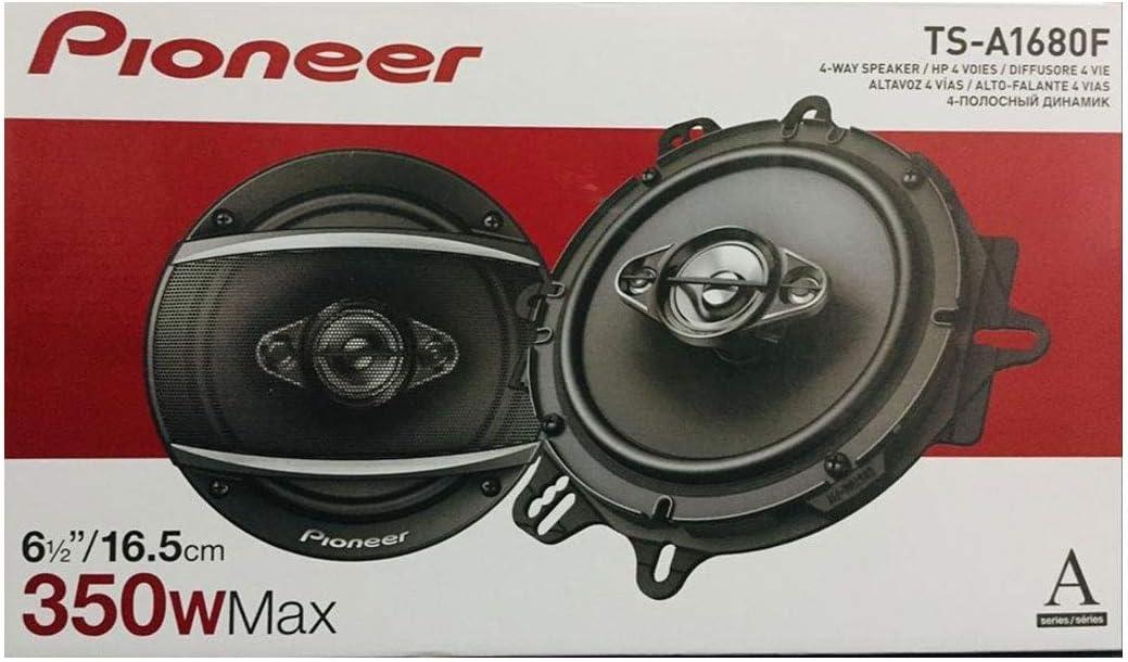 imagePIONEER TSA1680F 4Way Car Audio Speakers Full Range Clear Sound Quality Easy Installation and Enhanced Bass Response 612 Speakers