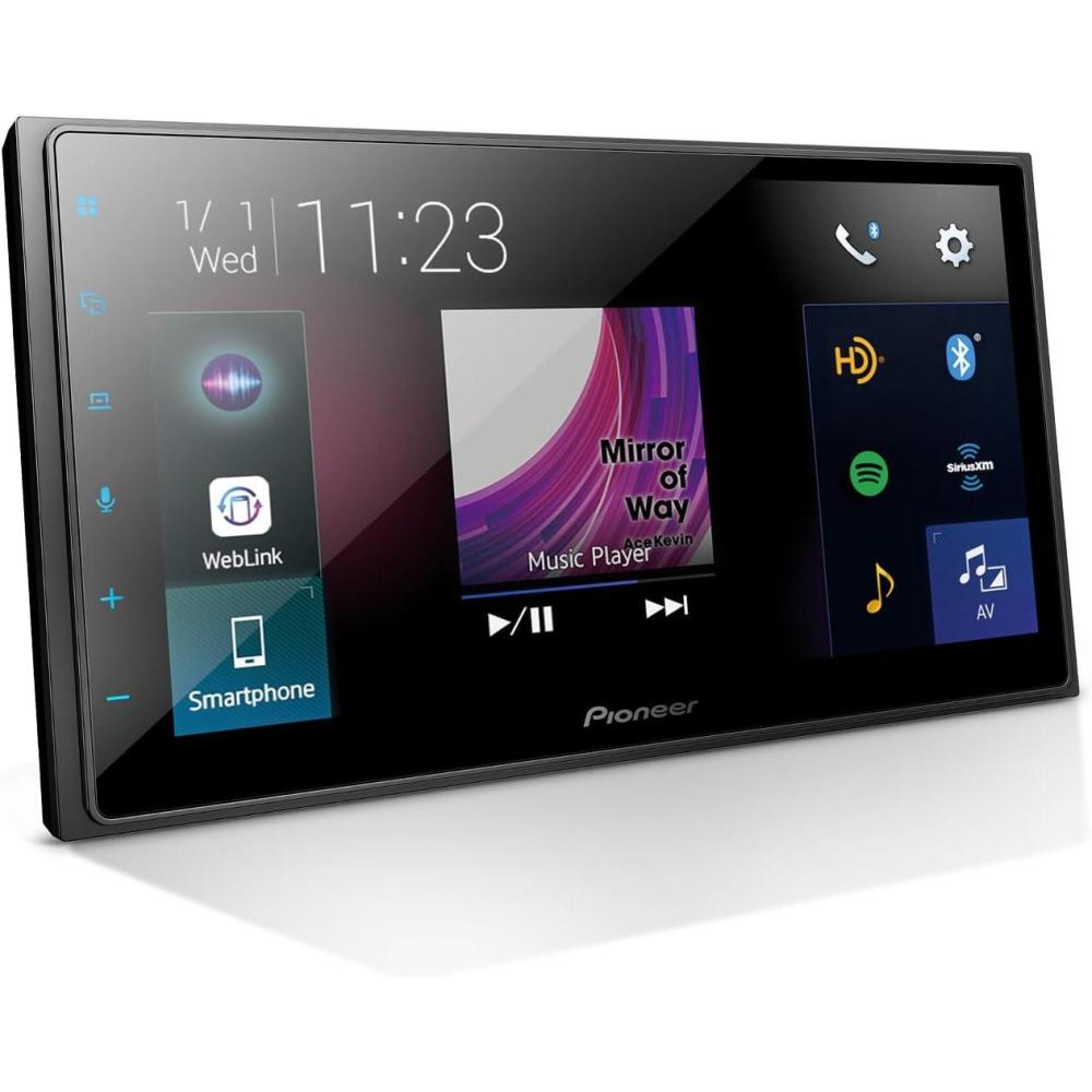 image:imagePioneer DMHS110EX 7 DoubleDin Digital Multimedia Receiver Built in Bluetooth Smartphone Integration Touchscreen Rear Camera InputDMH2660NEX