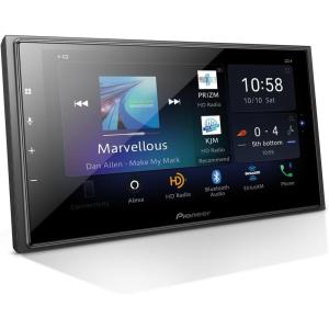 Pioneer DMH-S110EX 7″ Double-Din Digital Multimedia Receiver – Built in Bluetooth, Smartphone Integration, Touchscreen, Rear Camera Input(DMH-W4660NEX)
