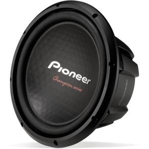 PIONEER TS-A301D4 – Powerful 12-inch Subwoofer, 1600 Watts Peak Power, Dual 4 Ohm Voice Coil for Powerful Bass(TS-A301D4 – 12″)